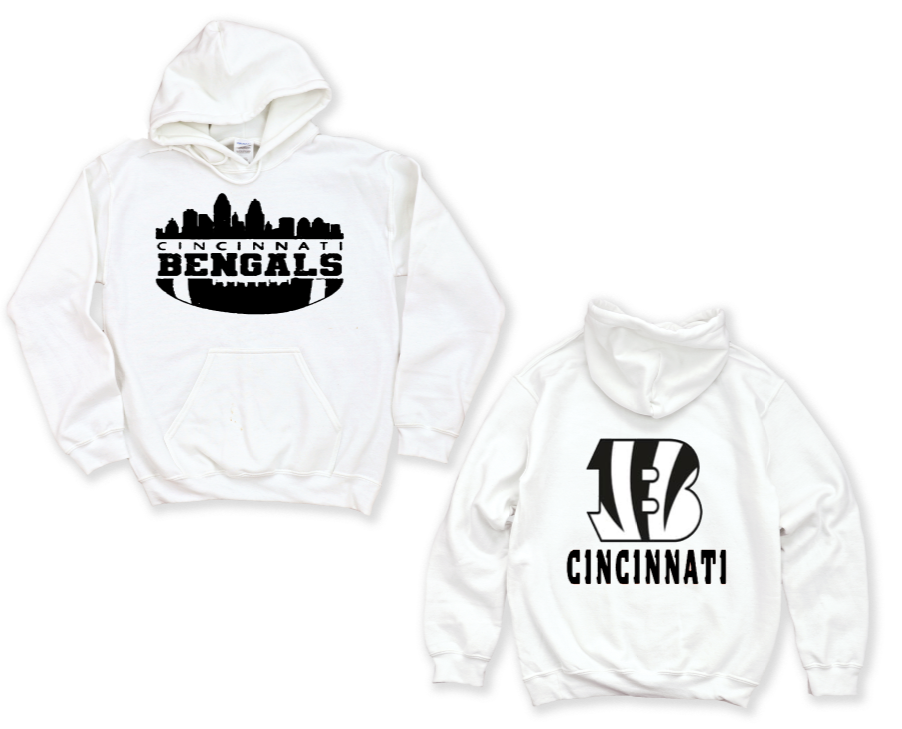 White Out-Cincinnati Bengals – B Customz LLC