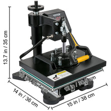 Load image into Gallery viewer, 2 In 1 * T shirts & Hats * 15x15  Heat Press * 360 Rotation