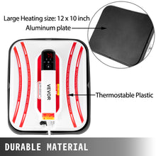Load image into Gallery viewer, *HANDS FREE VIBRATING FUNCTION* 12x10 Portable Heat Press Machine *Red OR Blue* EASY TOUCH DISPLAY** DOUBLE TUBE HEATING**