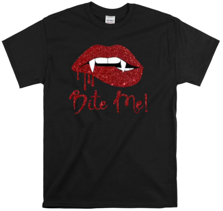 Bite Me! *Red Glitter  🧛‍♂️