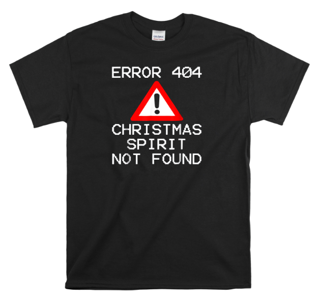 Error 404 Christmas Spirit Not Found