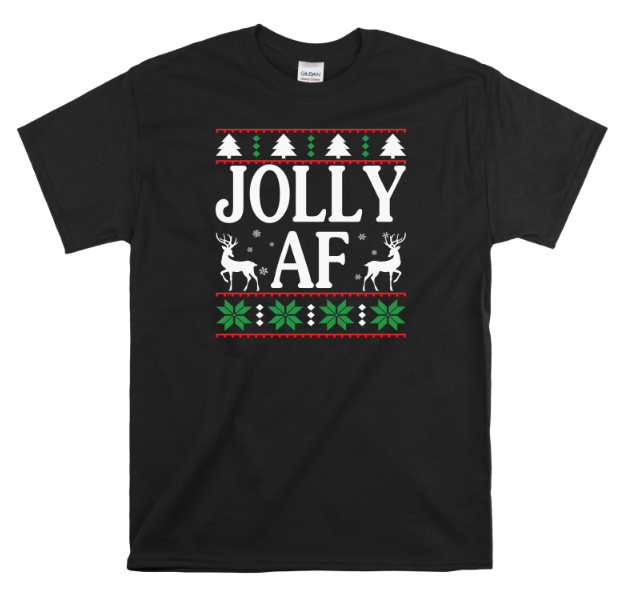 Jolly AF (Ugly Christmas)