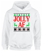 Load image into Gallery viewer, Jolly AF (Ugly Christmas)
