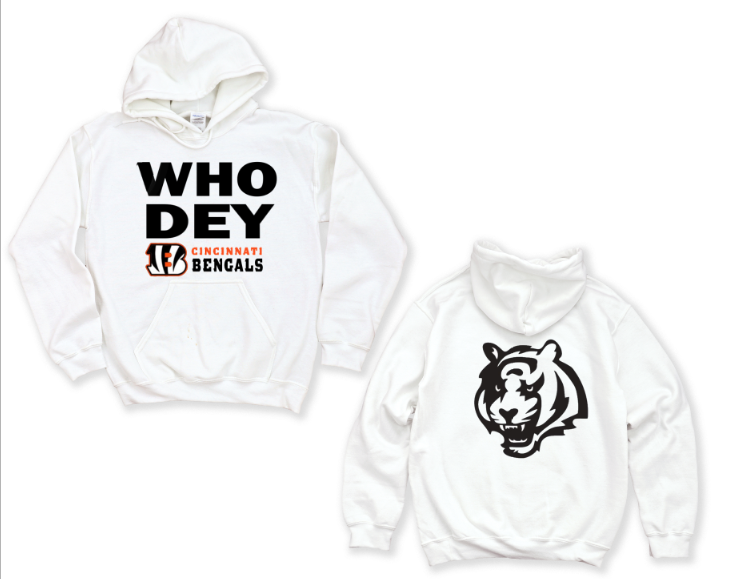 White Out-Cincinnati Bengals – B Customz LLC